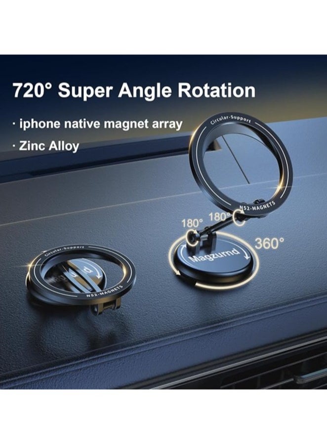 JAJEEK "360-Degree Magnetic Car Holder ET-EH267 – Universal Dashboard & Vent Mount for Smartphones" - Image 4