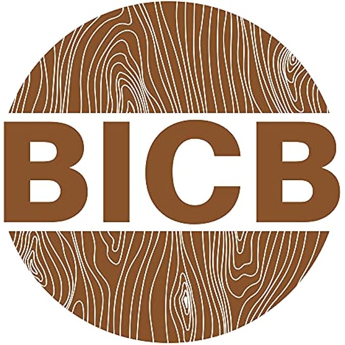 BICB مفرد خليط كريب وفطائر بطول 55 بوصة مصنوع من خشب الزان - Image 3