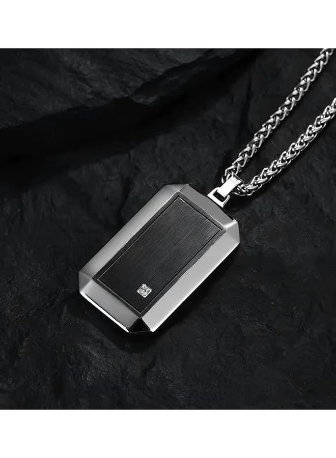 Lee Cooper Men'S Stainless Steel Black Plating Necklace - Lc.N.01300.350