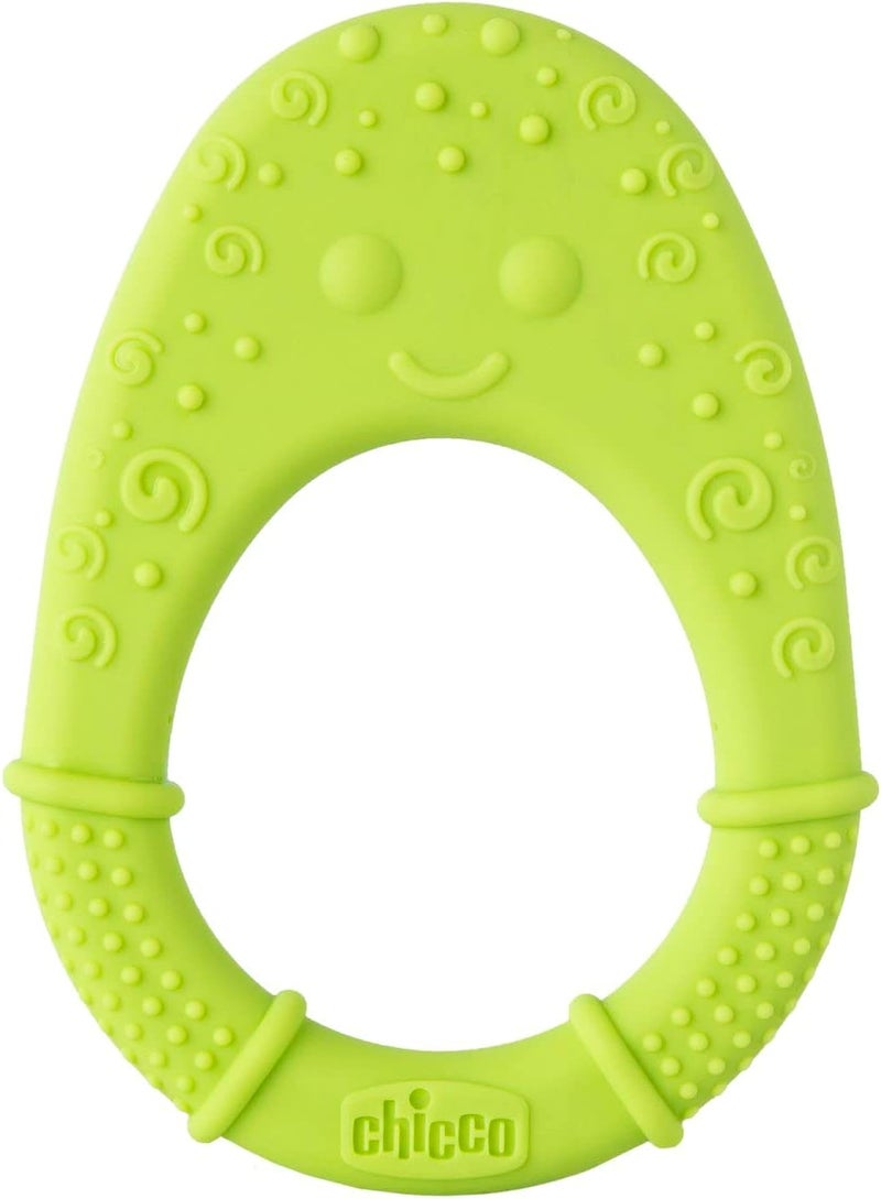 Chicco - soft teething ring for 2 months + green - Image 2