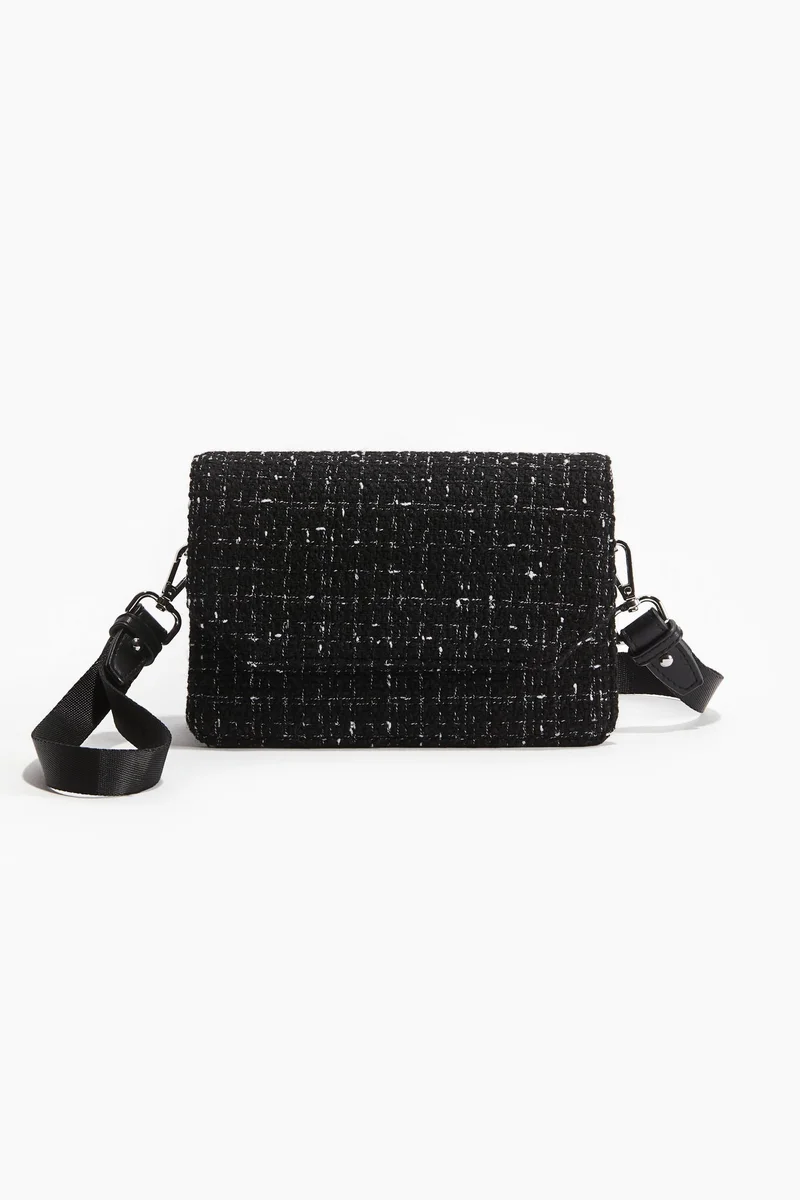 H&M Bouclé Crossbody Bag