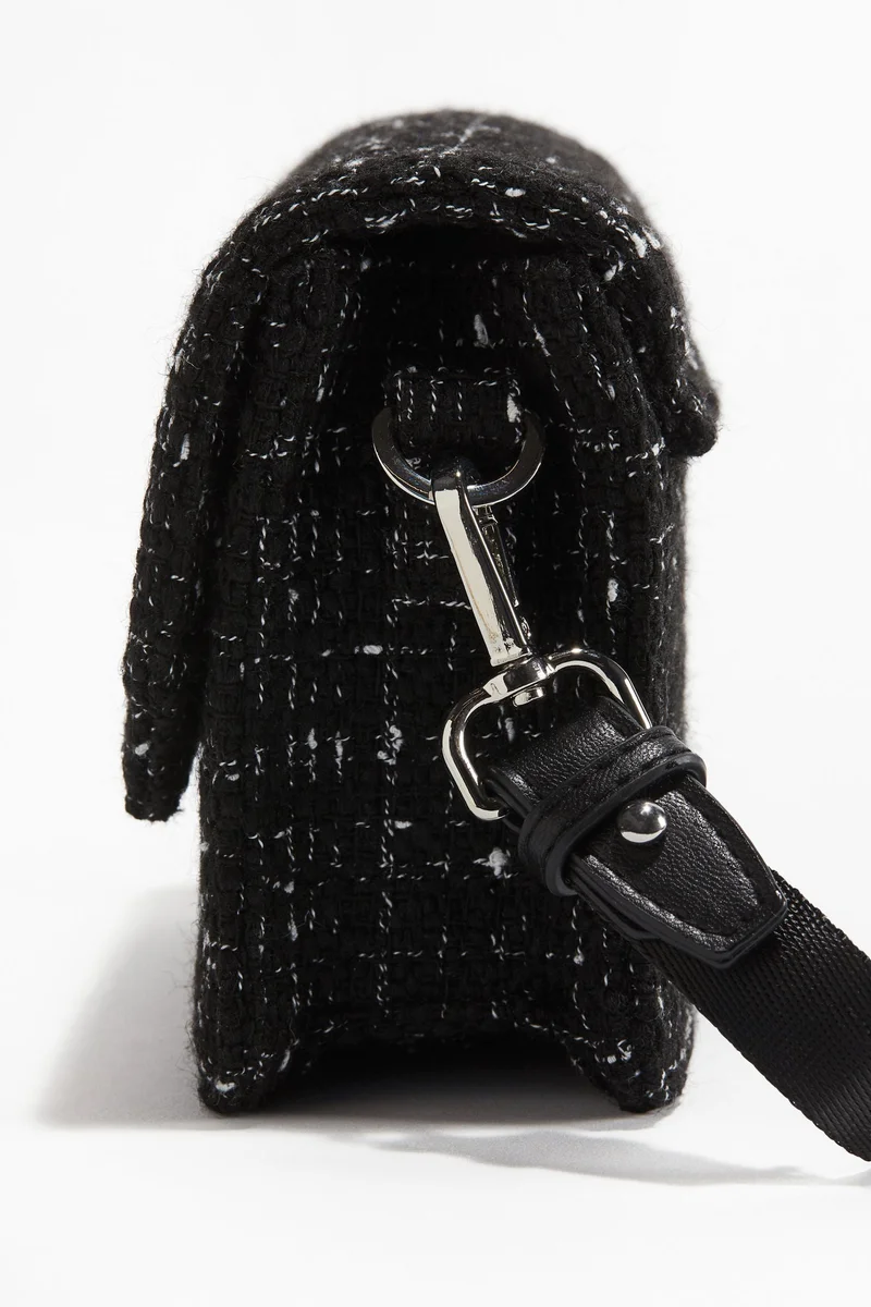 H&M Bouclé Crossbody Bag