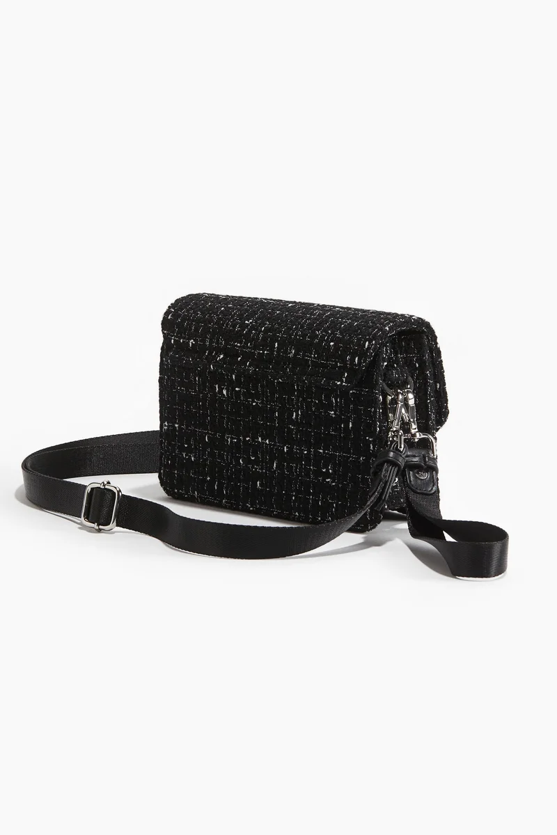 H&M Bouclé Crossbody Bag