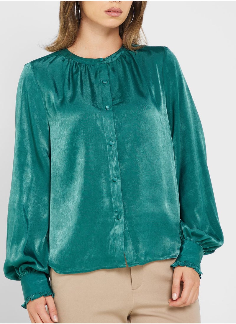 ONLY - Button Detail Top - Image 1