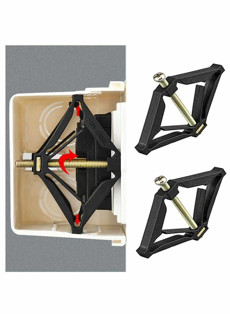 Wall Mount Switch Box Repair Tool Switch Cassette Repairer Repairer Support Rod for Type 86 Switch Socket Bottom Box Cassette (10 Pieces) - Image 5