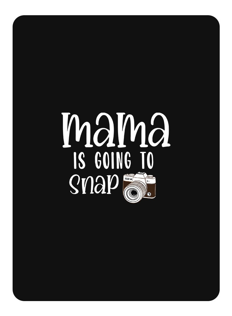 Theodor Protective Flip Case For Samsung Galaxy Tab S9 Plus With Trifold Stand Auto Wake Sleep Shockproof Cover Mama is going to snap copy - Image 1
