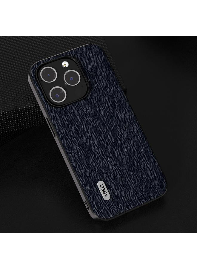 اس-توب جراب هاتف من الجلد الطبيعي بتصميم متقاطع لهاتف iPhone 14 Plus من ABEEL - Image 2