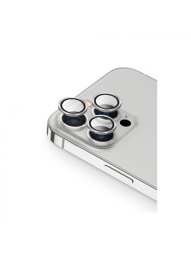 Hammer Glass Camera Lens Protector with Ring for iPhone 13 Pro Max / 13 Pro Suitable for all colors - Image 4