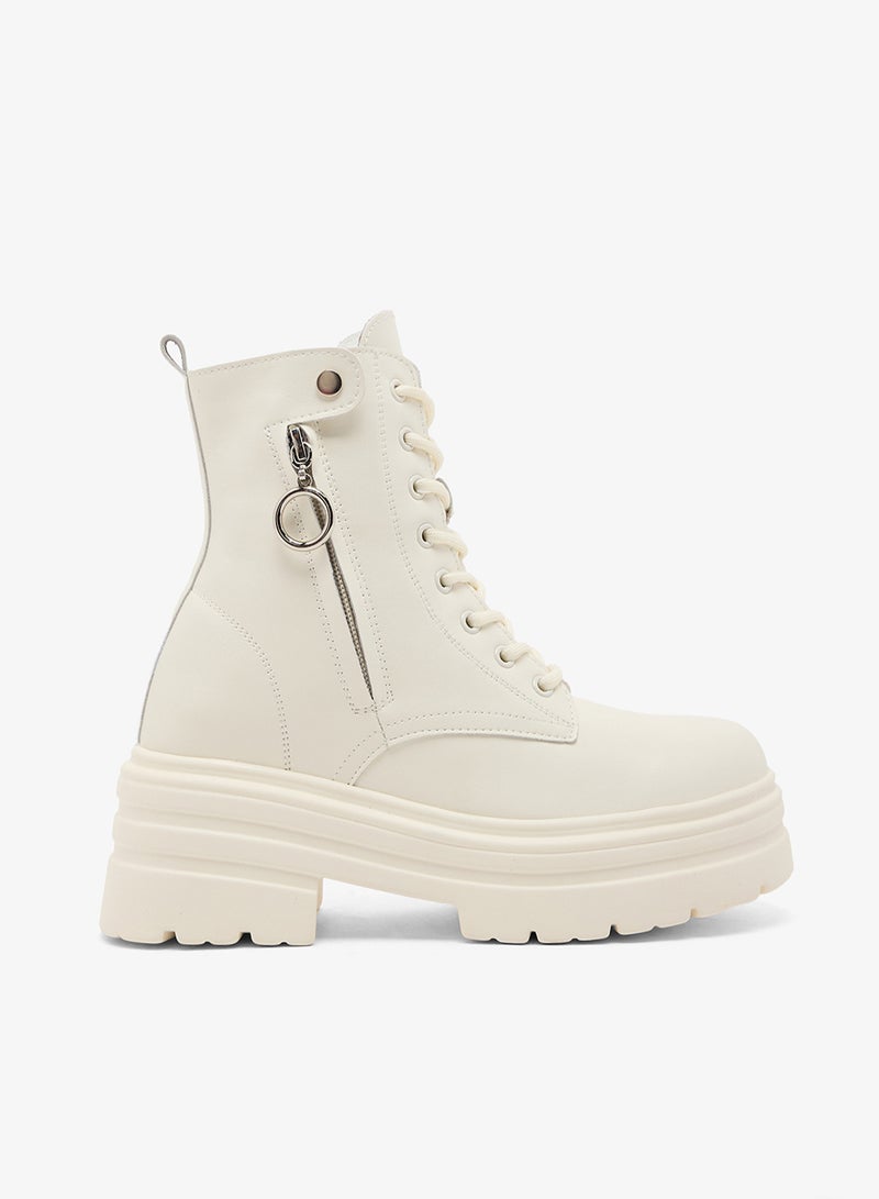 جينجر أحذية الكاحل برباط - Image 1