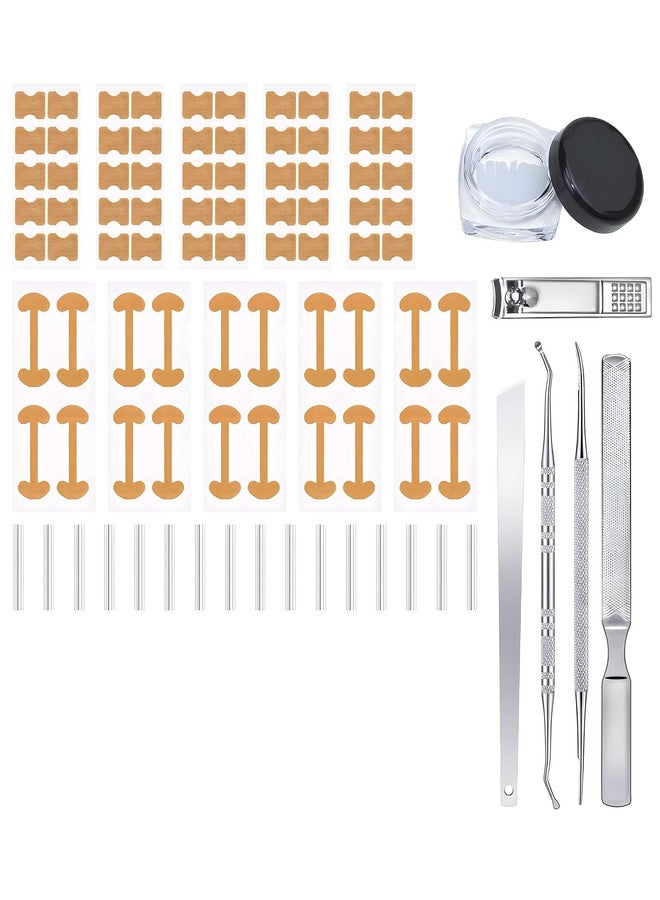 Aeenioy Ingrown Toe Nail Remover, Toe Nail Corrector Kit for Men and Seniors, Professional Ingrown Toenail Correction Tool, Home Foot Care Solution for Daily Nail Maintenance - Image 1