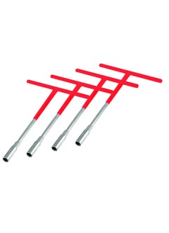 XDLB XDLB T type spanner Garage use Rubber Coating Chrome Finish Wrench Socket Set 8mm10mm 12mm14mm  - Image 1