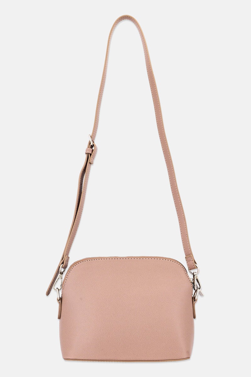 XOXO Women Brand Logo Cross Body Bag, Taupe - Image 2