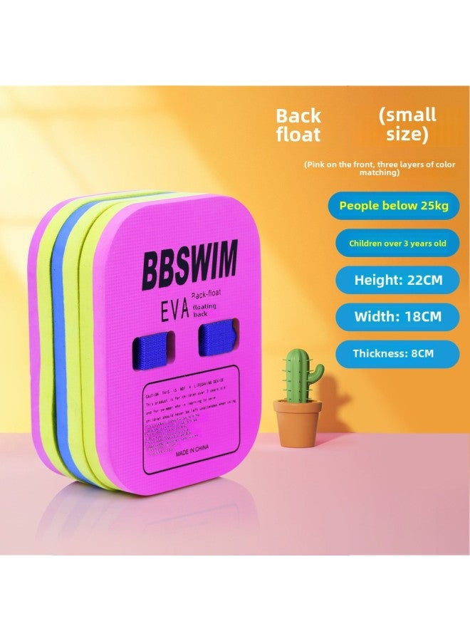Generic BB Swimming Back Drift Water Board Beginner Swimming Training EVA Training Dedicated Adult Children Universal Direct Sales-Color:8006XY-BB Small Back "powder] - Image 1
