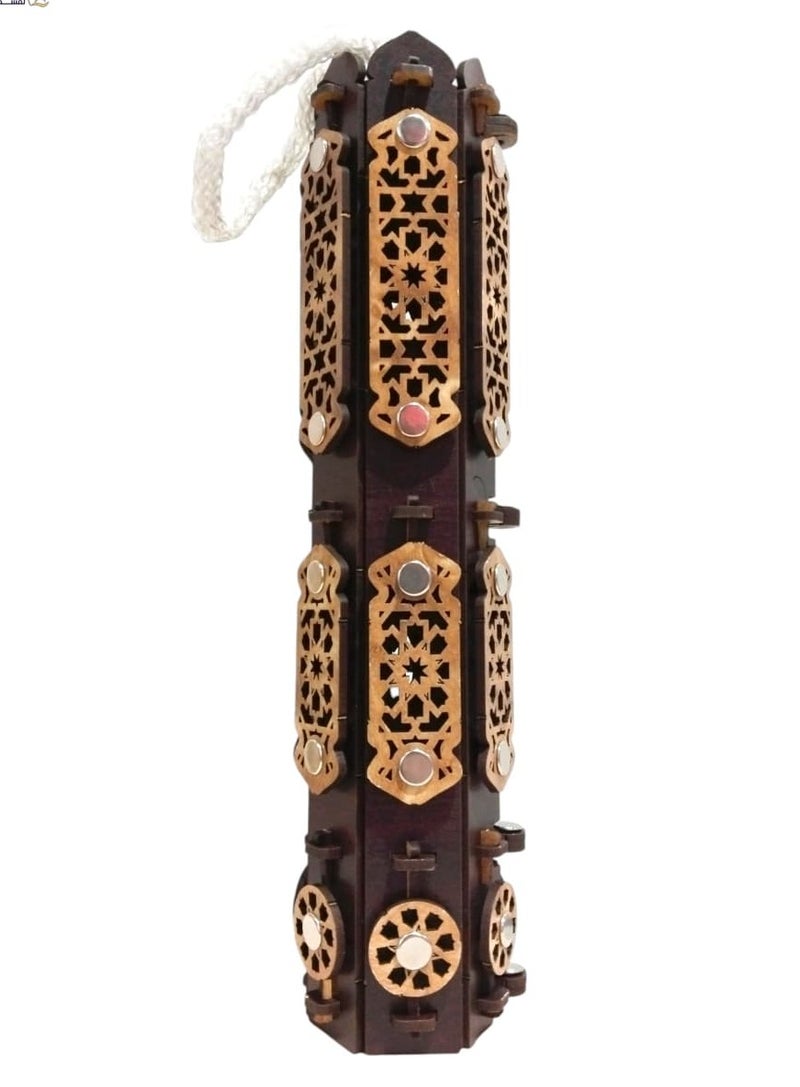 Antique Wood Incense Burner, incense holder(Multicolored)