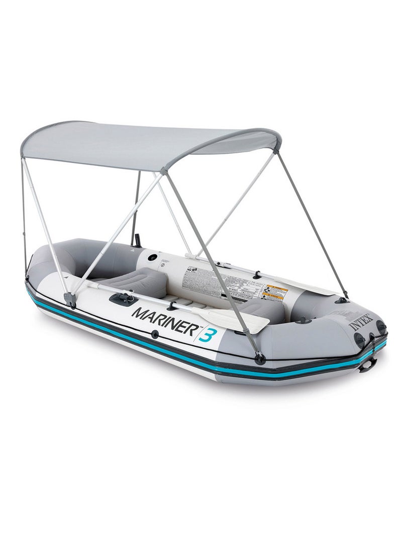 INTEX Bimini Top Sun Shade Boat Canopy 160 x 142cm  - Image 1