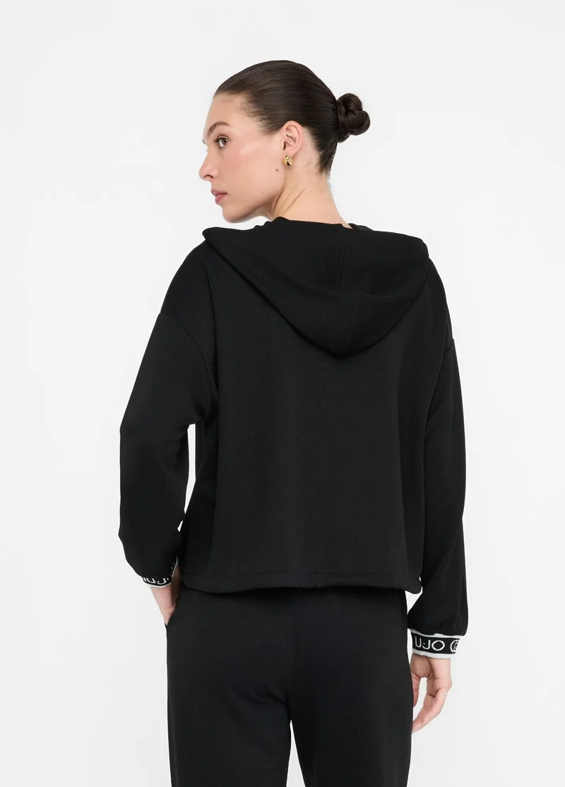 Liu Jo Lurex® hoodie