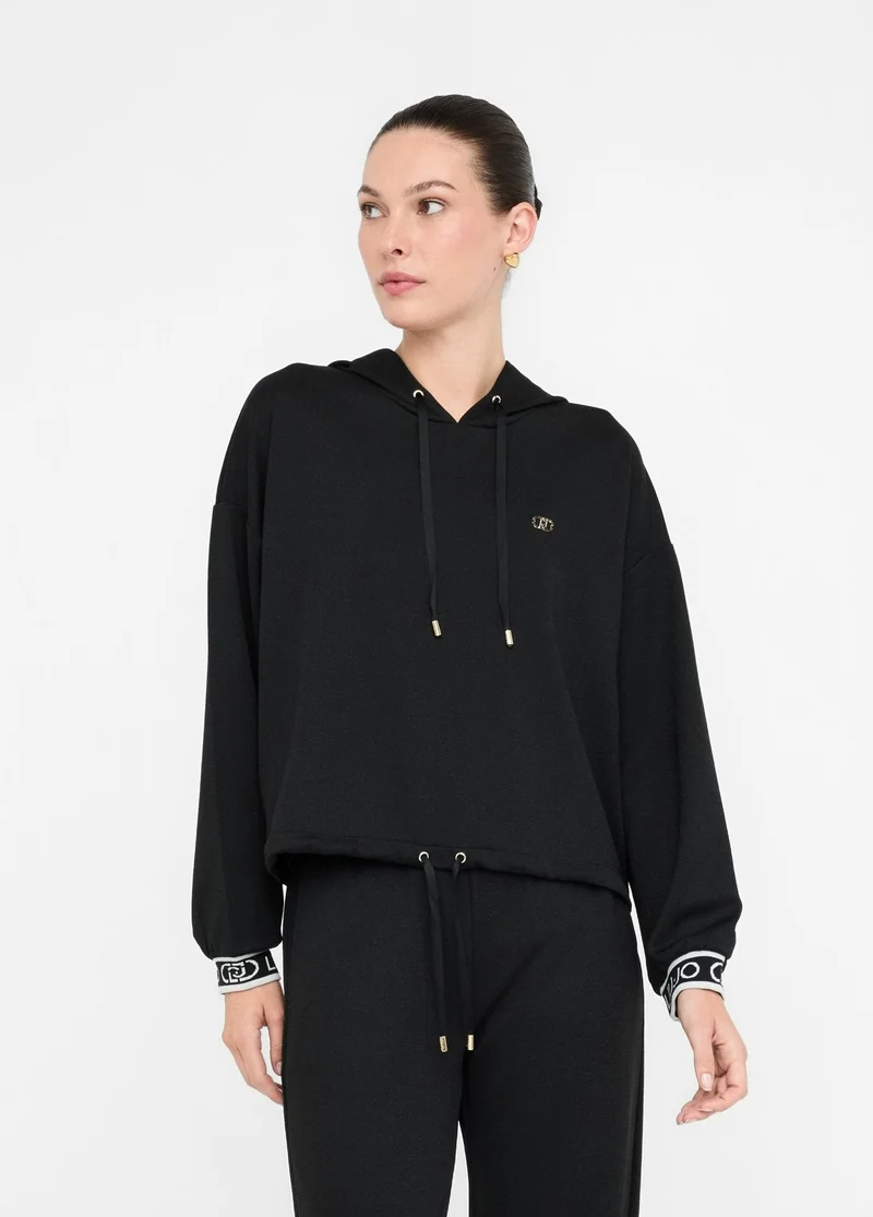 Liu Jo Lurex® hoodie