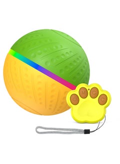 Toy Ball Dual Mode Design Interactive Dog Toys Jolly Ball - Remote Control Pet Toy with Radar Trigger and Automatic Obstacle Avoidance Function - Waterproof and Safe Material - Rechargeable Battery