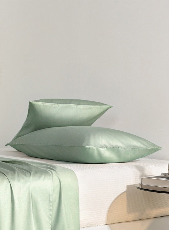 A pair of 100-thread-count pure cotton pillowcases, 48 x 74 cm - Image 3