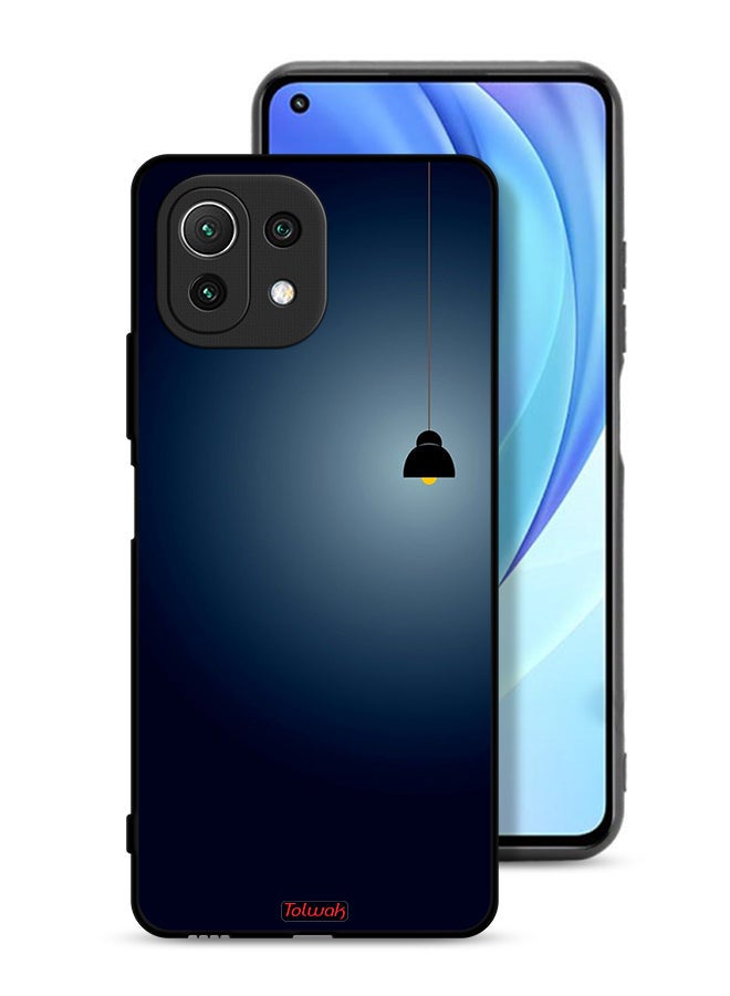 Tolwak غطاء حماية لهاتف Xiaomi Mi 11 Lite 5G مع إضاءة معلقة فنية - Image 1