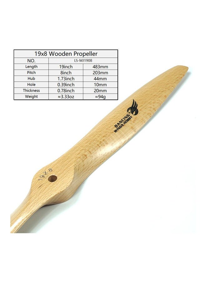 Generic - CCW Wooden Beech Propeller - Image 1