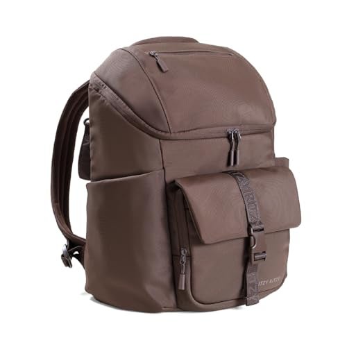 Itzy Ritzy Belong Bucket Backpack Lightweight Diaper Bag Backpack Featuring 16 Pockets Bucket Top Opening Stroller Straps Changing Pad Organized and Stylish Everyday Family Backpack Mocha - Image 3