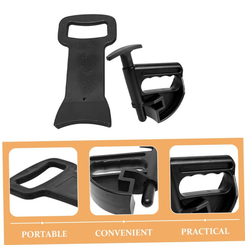 Universal Heavy Duty Tire Changer Machine Set with Bead Breaker and Rim Pry Tool - Image 3