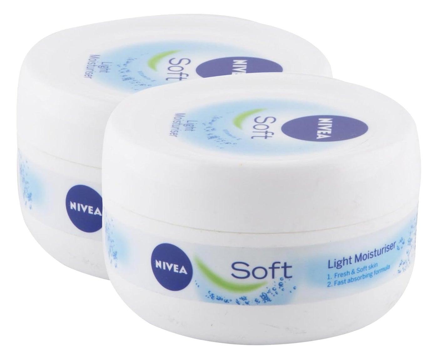 Nivea Big Bazaar Combo Light Moisturizer Soft Cream 200Ml Pack Of 2 Promo Pack
