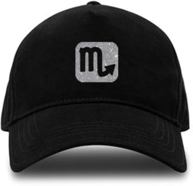 Black Cap with Silver Logo,Scorpio Logo