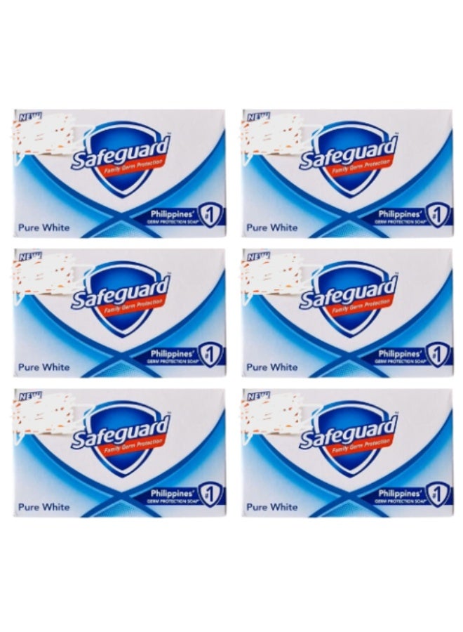 Safeguard Bar Soap Pure White 85g 6 pcs