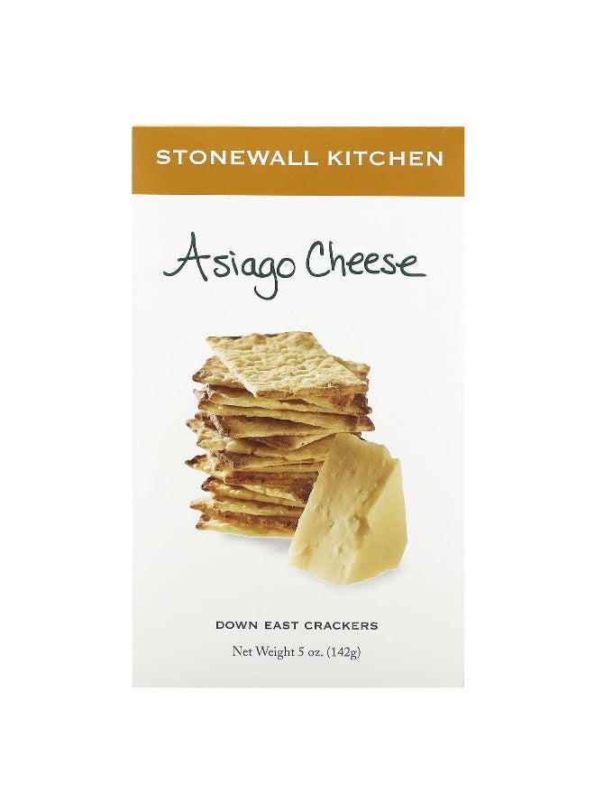 Stonewall Kitchen Stonewall Kitchen, Down East Crackers, Asiago Cheese , 5 oz (142 g)  - Image 1