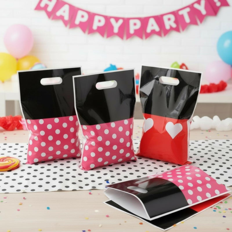 Eccliy 30 Pcs Cartoon Mouse Theme Party Favor Bags Mouse Candy Snack Treat Gift Bags For Birthday Party Decoration Supplies - Image 5