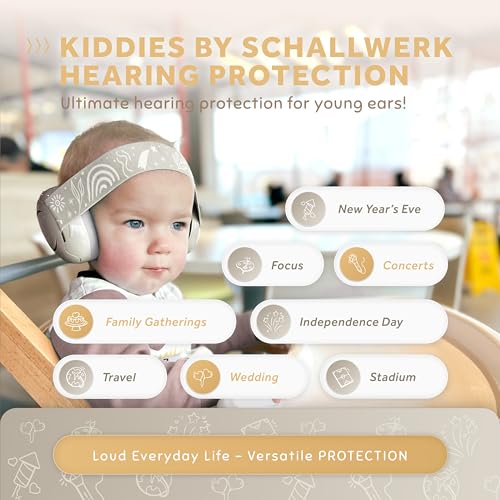 Schallwerk ® Mini+ Baby Ear Muffs – Infant Noise Cancelling Headphones, Toddler Ear Protection, Baby Headphones for Noise - Image 2