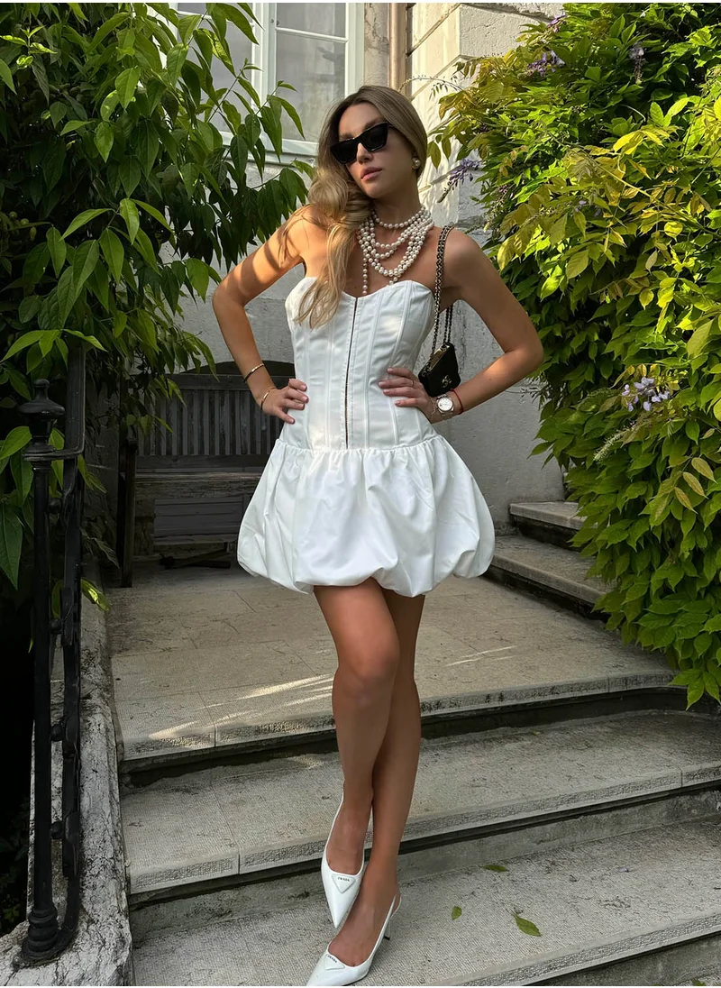 Collective The Label Off Shoulder Mini Dress