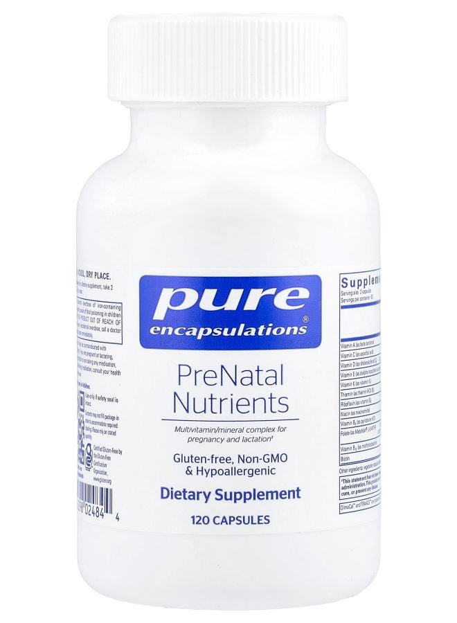 Pure Encapsulations مغذيات ما قبل الولادة 120 كبسولة