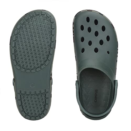 Campus Men's GC-4001 OLIVE Clogs - 7UK/India GC-4001 - Image 3