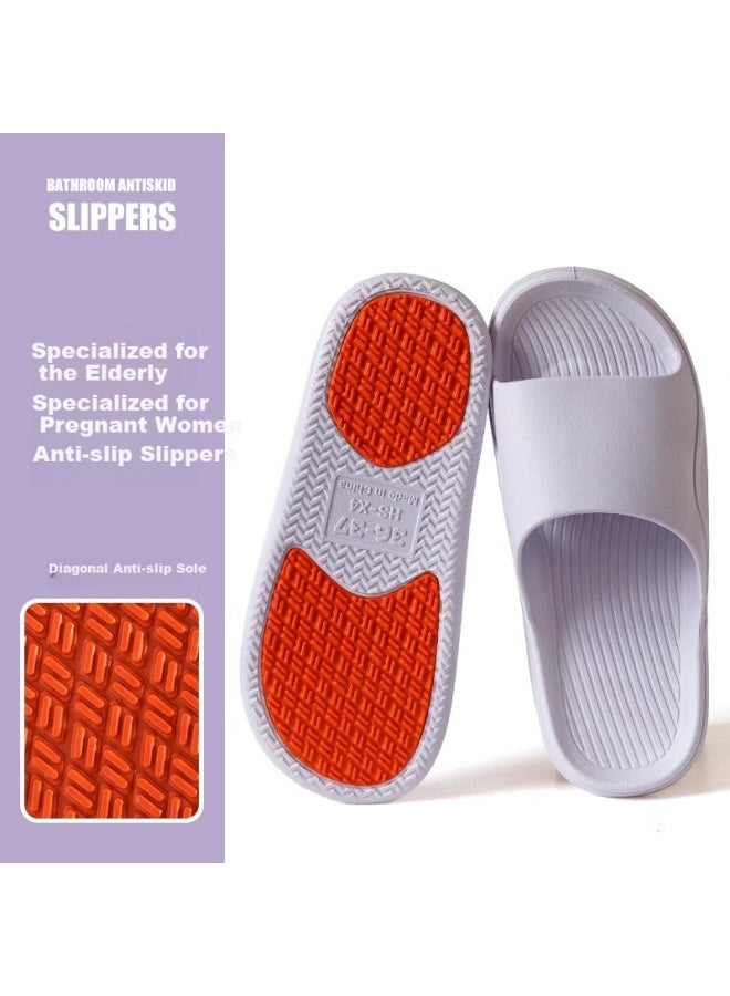 Tzldn Non-slip Slippers For Elderly Men, Fall Prevention, Suitable For Pregnant Women And Children, All-season Indoor Bathroom Sandals For Students And Wome - Image 1
