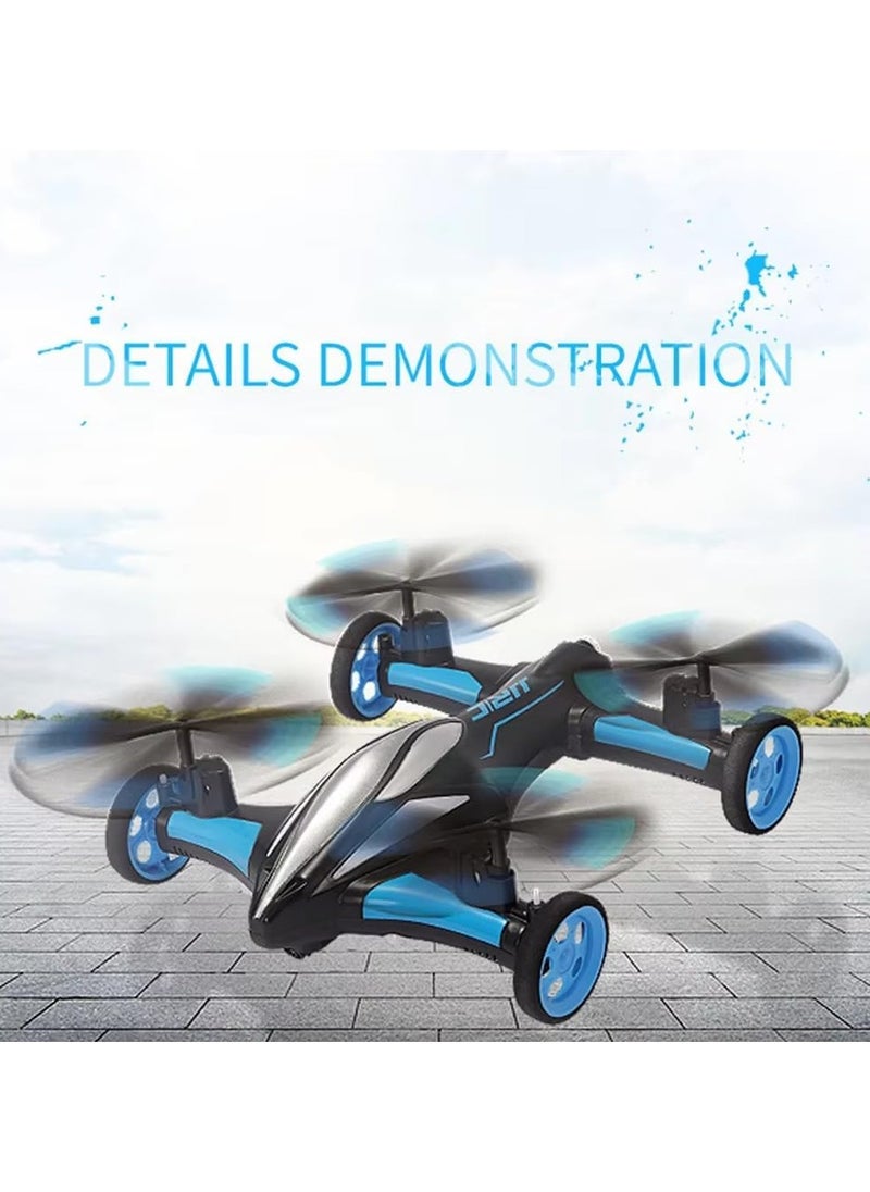TOY GARDEN - Flying Car RC Drone for Kids 14+ – 2.4G, 6-Axis Gyro, Air & Ground Control, LED Lights, 3D Flip, One-Key Return, Headless Mode, Speed Switch – Stable Flight & Fun for All Ages - Image 1