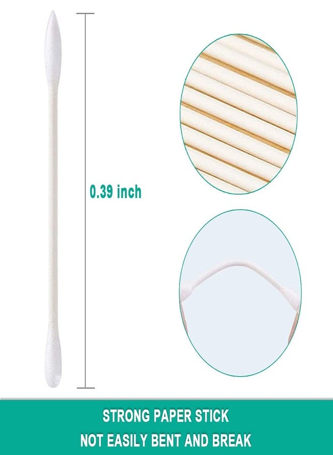 HQSLsund عبوة 1000 قطعة من أعواد القطن مغلفة بشكل فردي، أعواد قطن مزدوجة الطرف مغلفة بشكل فردي، أعواد قطن (بيضاء، طرف دائري/مدبب)  - Image 4