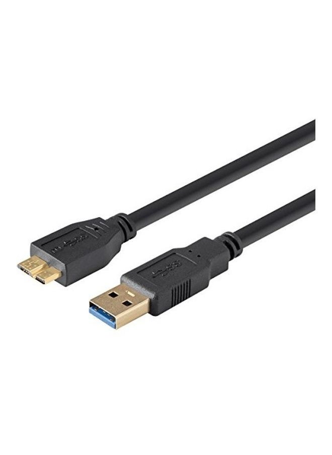 NIBEMINENT - UC-E22 Replacement USB Cable for Nikon DSLR D500 Camera Black - Image 1
