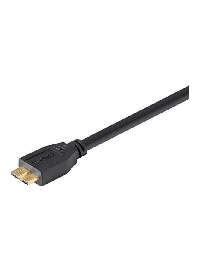 NIBEMINENT - UC-E22 Replacement USB Cable for Nikon DSLR D500 Camera Black - Image 1