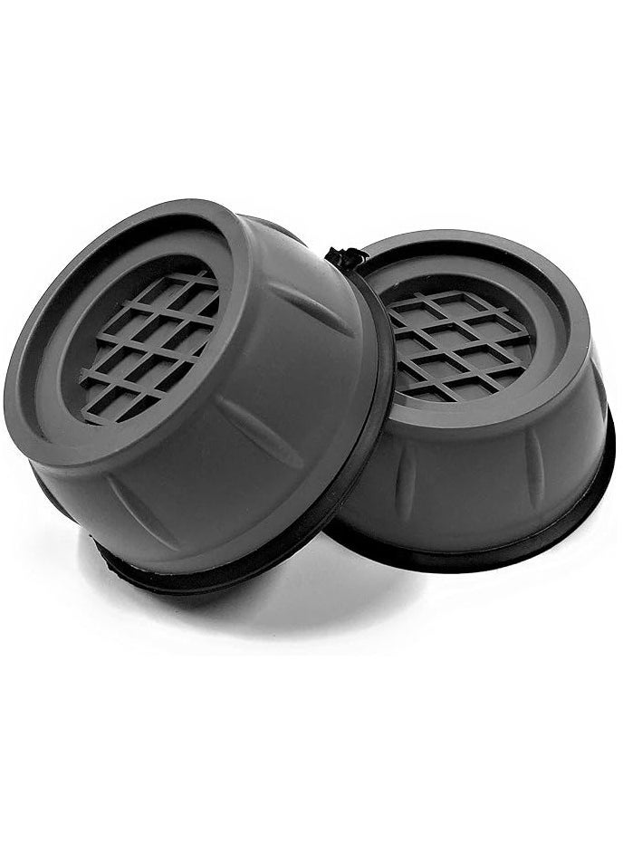 ELTRAZONE Anti Vibration Pads for Washing Machine and Appliances – Noise Cancelling, Non-Slip Rubber Feet for Floor Protection and Stability | Shock Absorbing Support Pads for Washer, Dryer, Fridge & More | Easy to Install | Heavy Duty & Durable  - Image 2