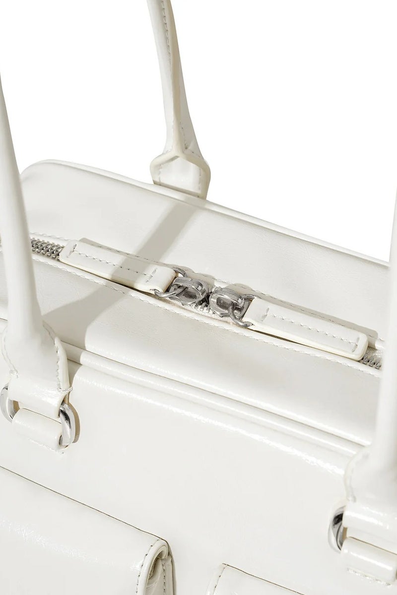 حقيبة كتف جلدية Stand Oil Chubby Bag