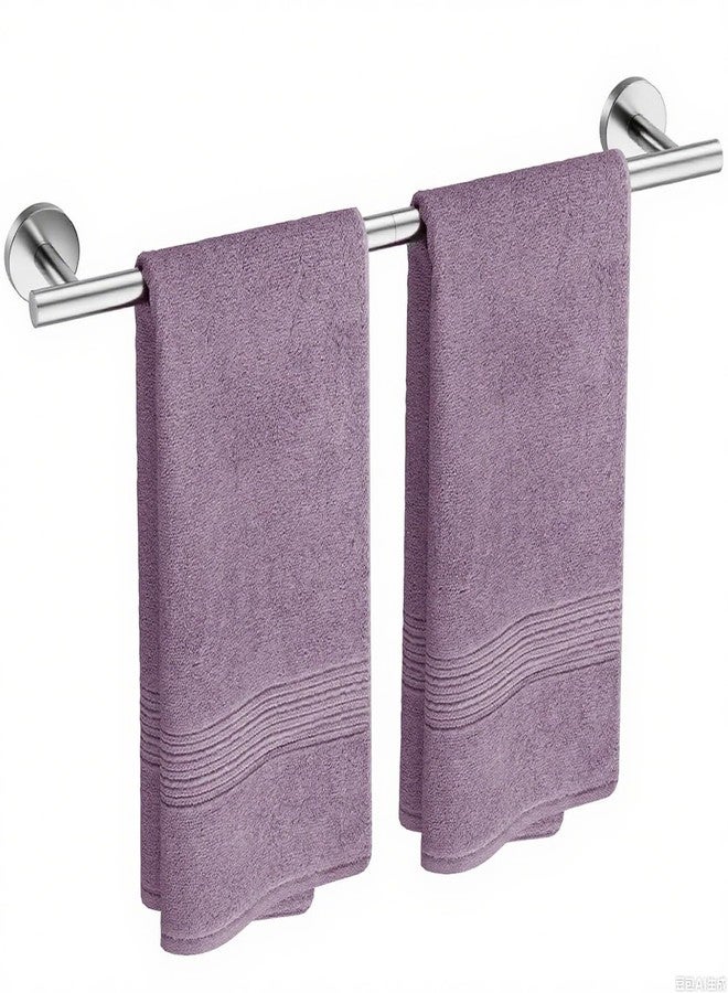 Patravious Brushed Nickel Towel Bar 24 Inch, 304 Stainless Steel Bathroom Towel Holder, Towel Racks for Bathroom Wall Mounted, Modern Bathroom Accessories for Home Bathrooms, Kitchens,Hotels & Toilets（Silver） - Image 1