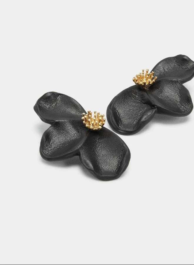 بارفوا أقراط ماكسي نصف زهرة