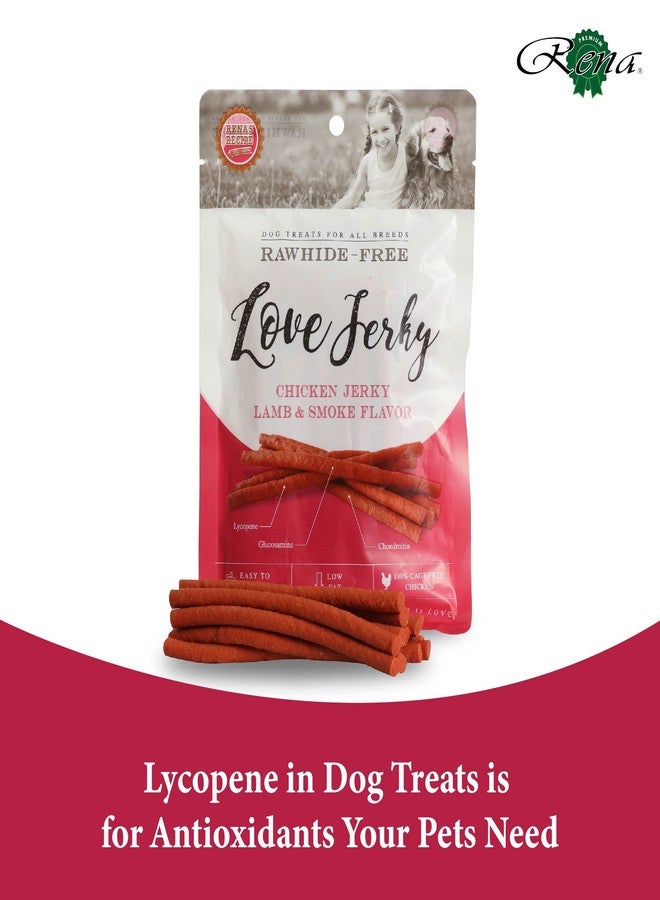 Rena Love Jerky Lamb & Smoked Chicken Sticks Dog Treats | High Protein Chewy Dog Snack | Training & Reward Treat for All Breeds 120g - Image 4