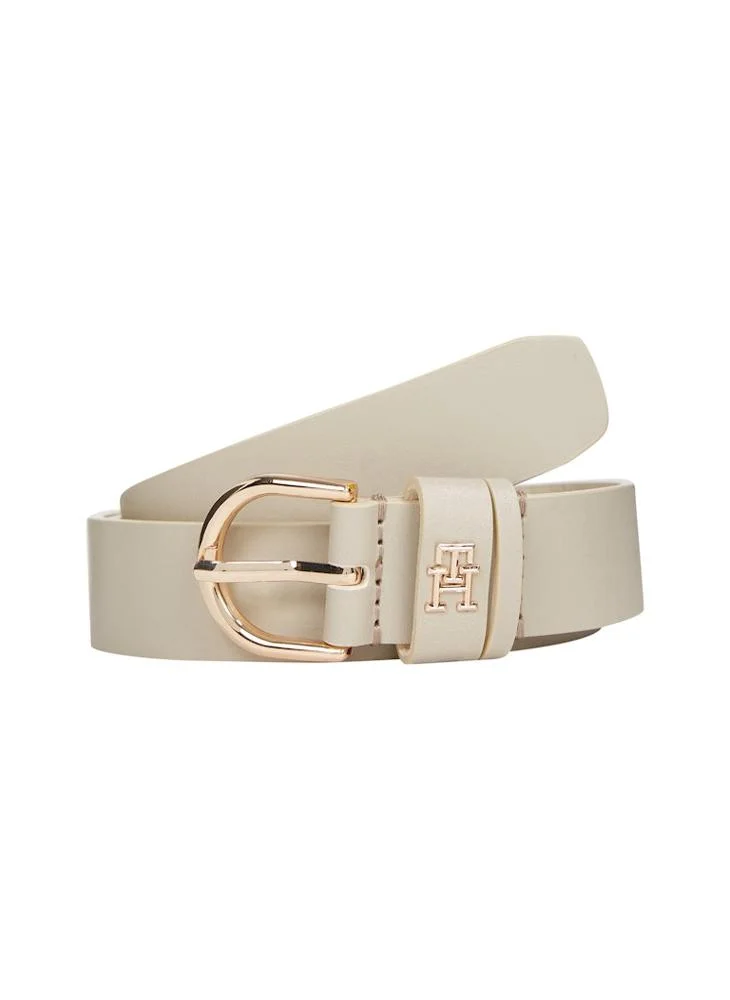 TOMMY HILFIGER Logo Detail Allocated Buckle Hole Belt