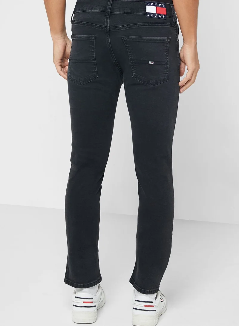 TOMMY JEANS Mid Wash Slim Fit Jeans