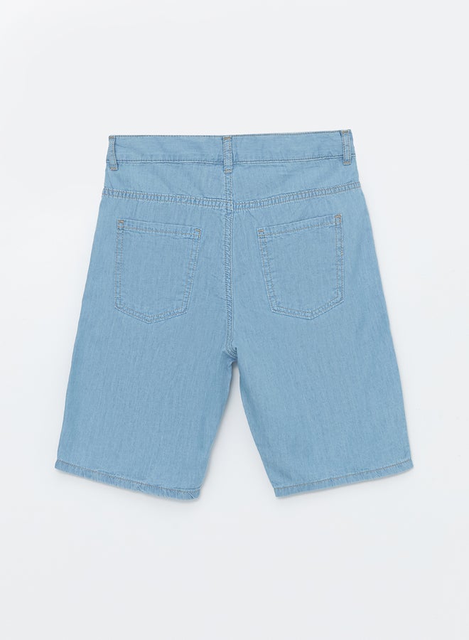 LC WAIKIKI Boys' Basic Denim Shorts - Image 2