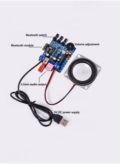 Golden Rose DIY Bluetooth-Compatible Speaker Kit, Soldering Project with Rechargeable Battery Mini Home Stereo Sound Amplifier DIY Electronics Soldering Practice Kit for High School Students Education  - Image 3